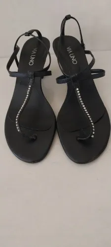 Sandália Via Uno Tam 37 Linda Pouco Uso