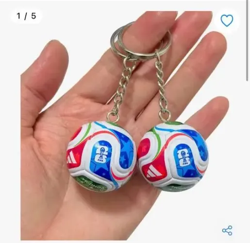 Chaveiro - Bola da Copa do Mundo de Futebol FIFA 2026