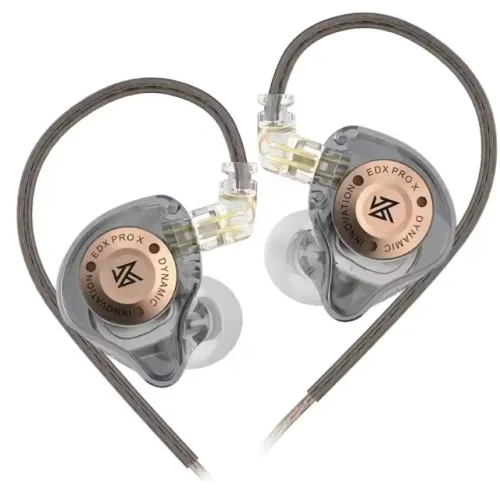 Fone de ouvido KZ Edx Pro Cinza Novo Lacrado