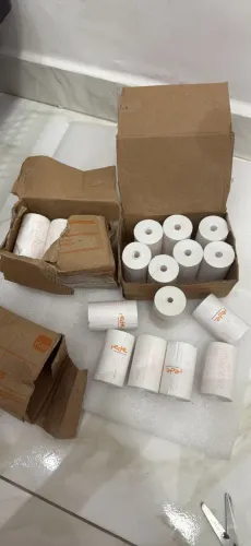 Bobina para Máquina de Cartão de Crédito Rede - Caixa com 20Rolos