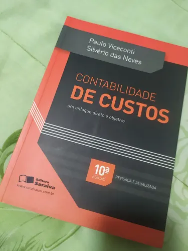 Livro: Contabilidade de Custos, um enfoque direto e objetivo