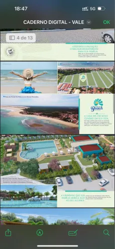 Terreno beira mar no Pontal beach residence