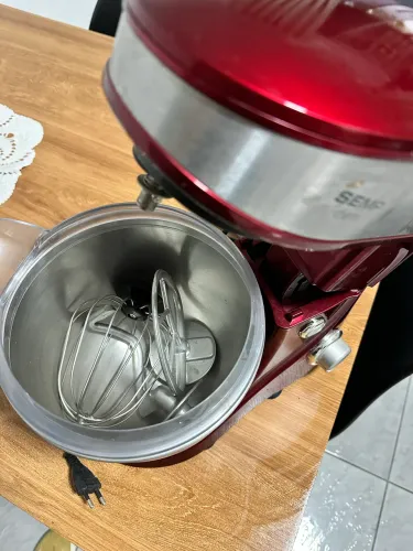 Batedeira Planetária SEMP Cherry - Tigela Inox