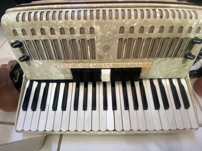 Sanfona / Acordeon Excalibur 120 Baixos - Excelente Estado