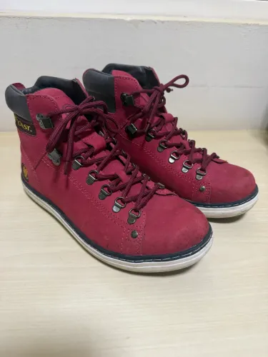 Bota west coast de couro legítimo- 38