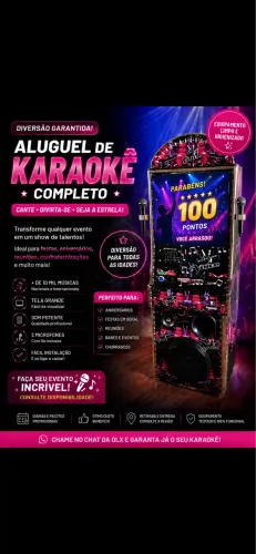 Aluguel de Karaokê Completo para Festas, Aniversários e Eventos
