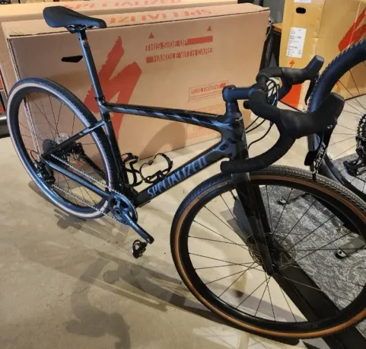 SPECIALIZED DIVERGE SPORT CARBON | TAMANHO 54 (M) | CINZA/PRETO