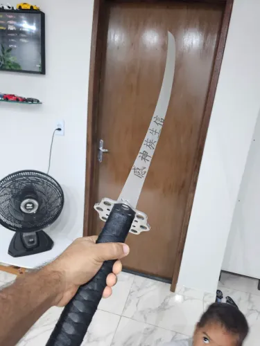 Katana em aço inox 420c