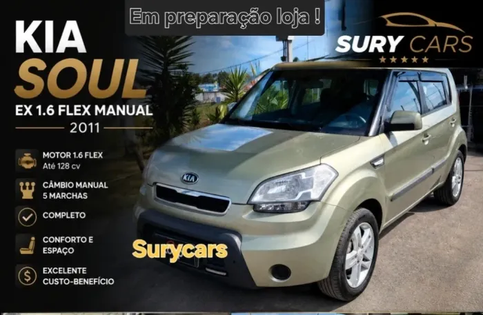 Kia Motors Soul 1.6/ 1.6 16V Flex Mec. 2011