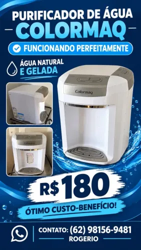 Purificador de Água Colormaq