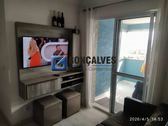 Apartamento residencial 2 dormitórios (1 suíte) na Vila Valparaíso 60m², 2 vagas