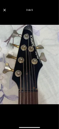 Baixo Samick 6 Cordas