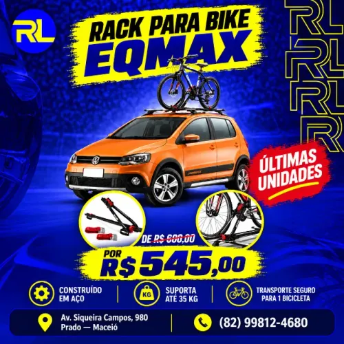 Rack de Teto para Bike