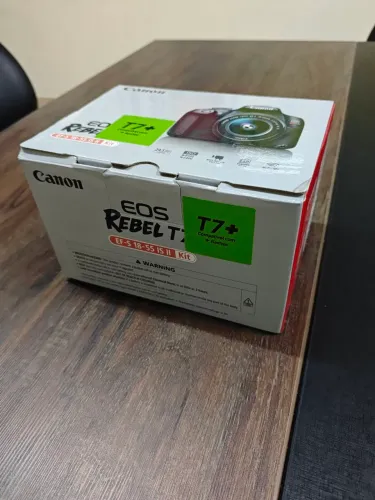 Canon T7+ (Nova na caixa - Zero Clique)