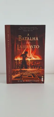 Livro Percy Jackson - A Batalha do Labirinto