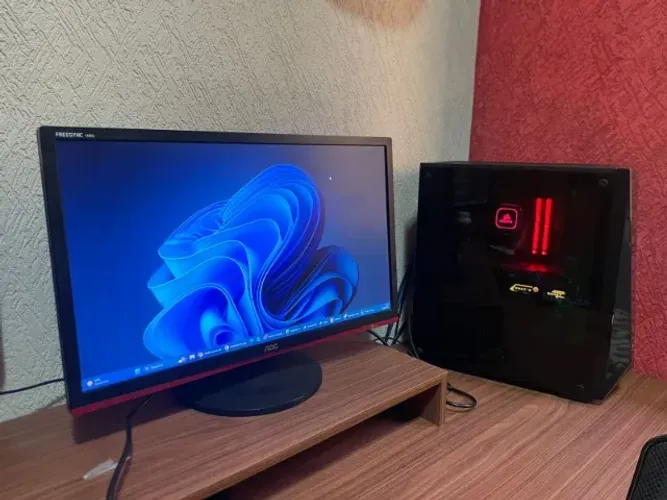 PC Gamer Ryzen 7 + RTX 2070 Super + Monitor 144Hz - Setup Completo