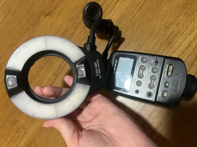 FLASH CIRCULAR CÂNON MACRO RING LITE MR-14 EX