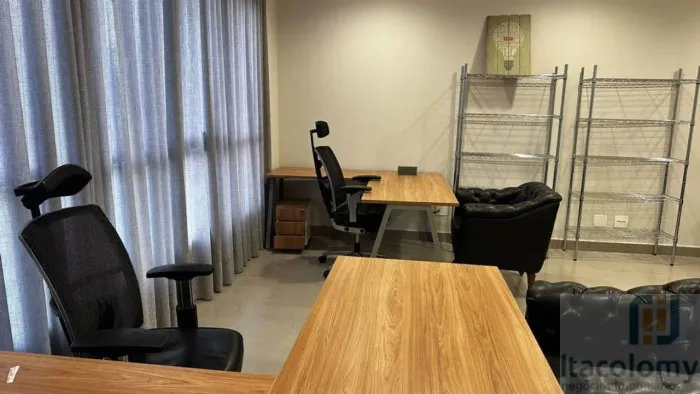 Sala mobiliada locação Alphaville