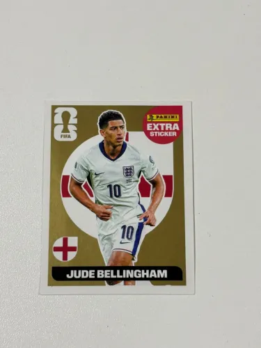 "jude bellingham figurinha extra GOLD album copa do mundo 2026"