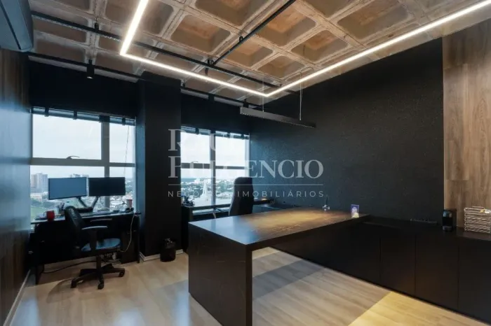 Laje corporativa para locação na Avenida Adhemar Pereira de Barros com 392,90 m²