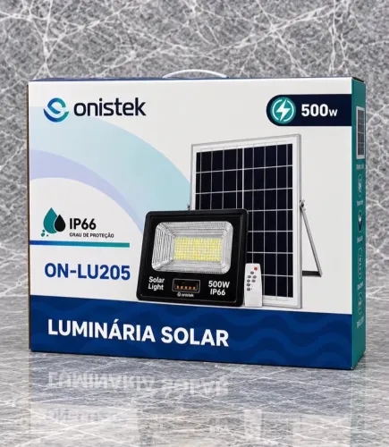 Luminária solar 500w