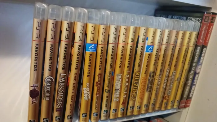 17 jogos ps3 favoritos + 2 jogos ps2