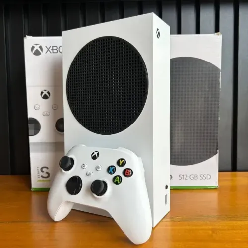 Xbox Series S 512GB SSD Completo Controle Original e Manual