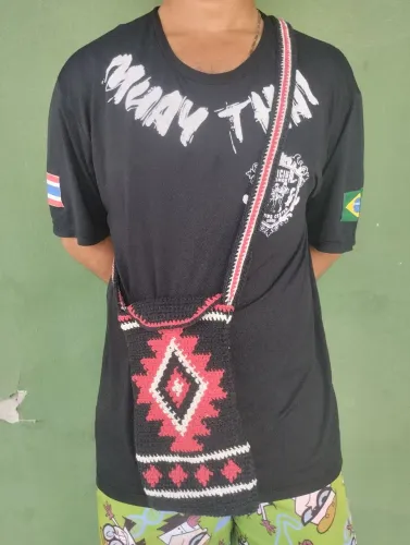 Bolsa crochê Wayuu