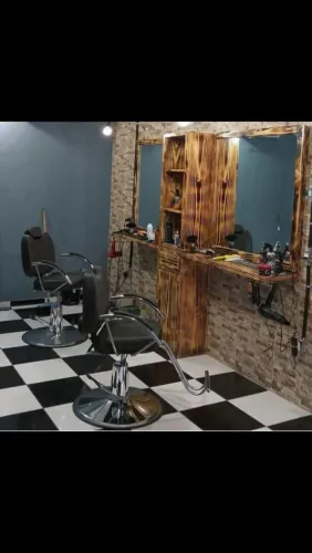 Bancada para barbearia