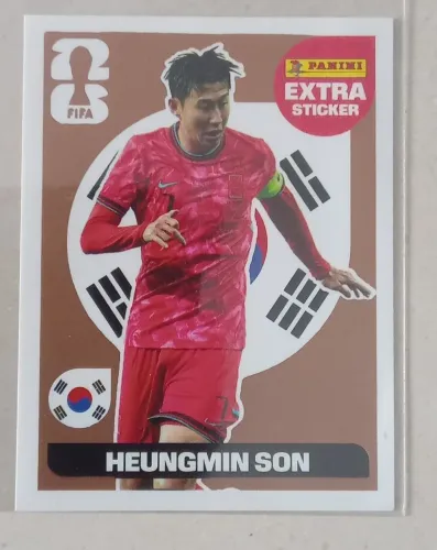 Figurinha Extra Sticker Heugmin Son 