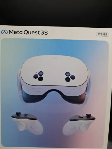 Óculos de realidade virtual Meta Quest 3S 128GB