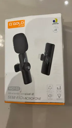 Lapela Sem Fio Microfone - Última Unidade! Aproveite