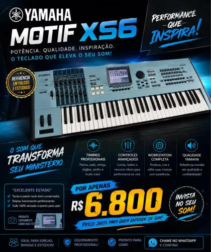 Motif xs6 impecável