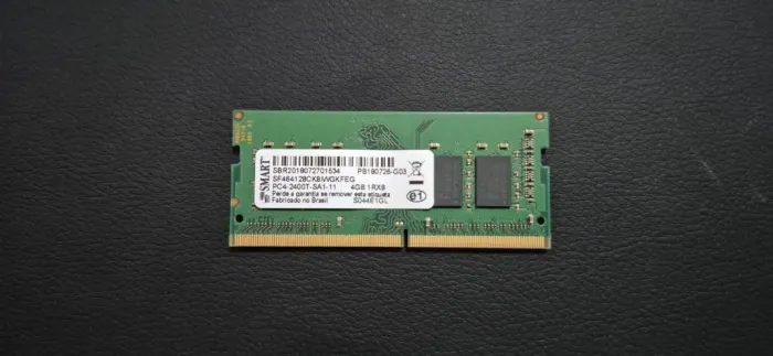 Memória RAM Notebook 4GB DDR4 2400MHz SMART PC4-2400T