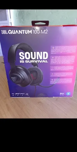Head SEAT gamer JBL Quantum 100 M2 com tio