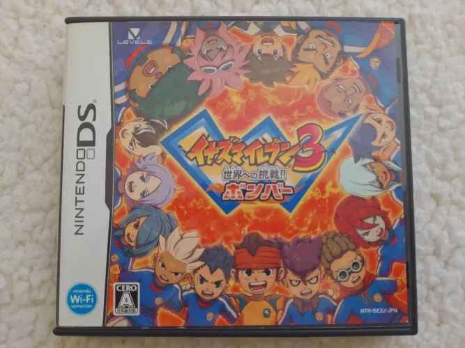 Jogo Ds INAZUMA ELEVEN 3: Versão Japonesa.