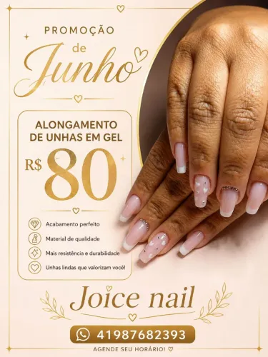 Alongamento em gel