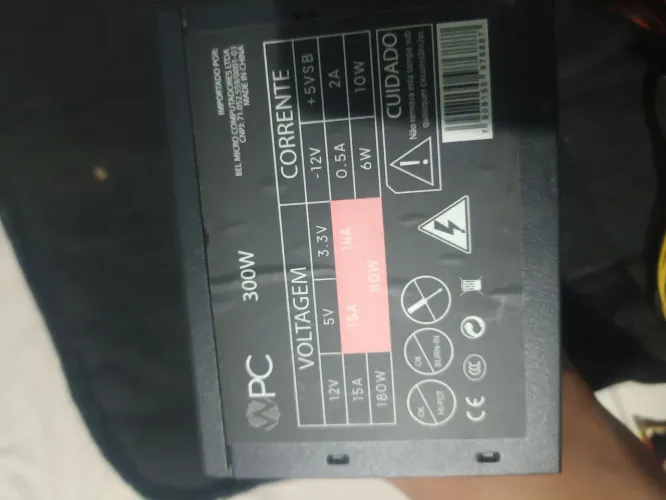Fonte 300w para pc da WPC