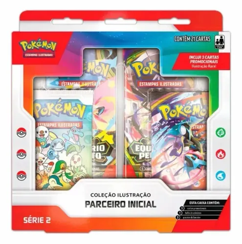 Pokemon - Coleção Parceiros Iniciais Serie 2