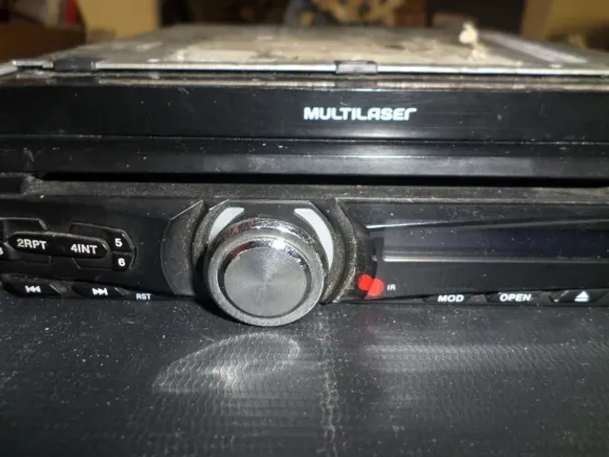 Dvd Player Multilaser Retratil P3238 Motion Bluetooth Gps Tv- AD77