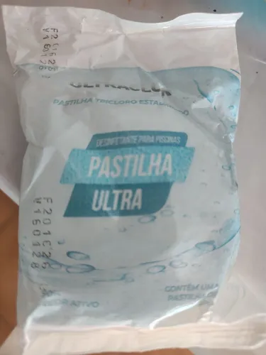 Kit com 16 pastilhas de 200g para Piscina