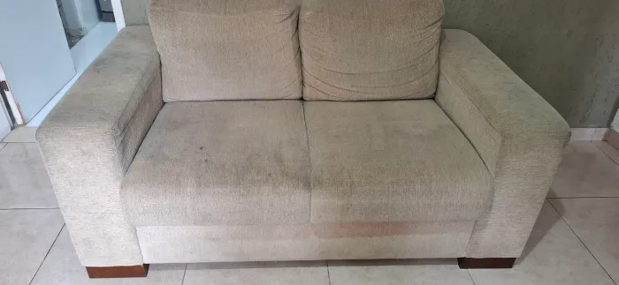Conjunto sofá 3 e 2 lugares 2,10 m e 1,50 m