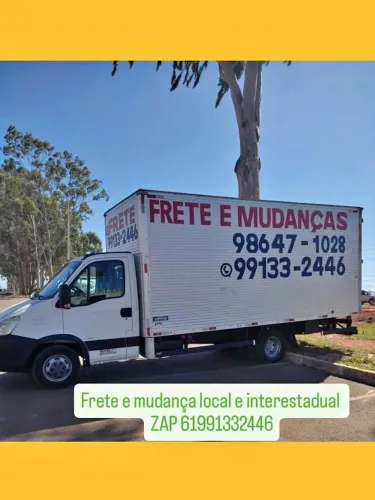 Mudança DF e entorno fazemos interestadual também ZAP *