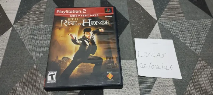 Jet Li Rise to Honor - Playstation 2 PS2