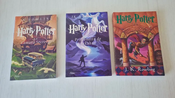 ? Harry Potter - 3 primeiros livros - Lacrados e novos
