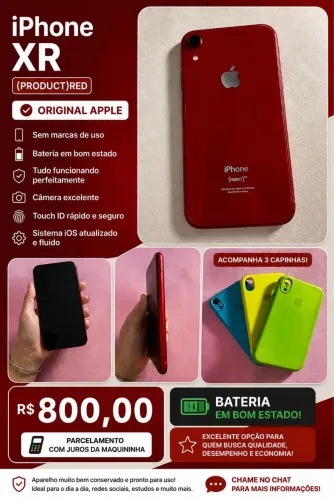 iPhone XR red