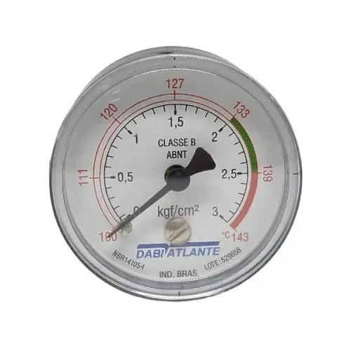 Termomanômetro Autoclave 12/21L