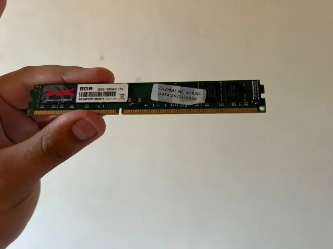 Memória 8GB | DDR3