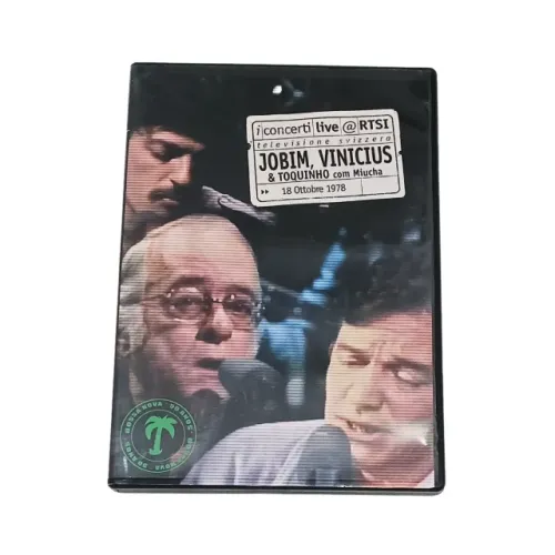 DVD Jobim, Vinicius & Toquinho com Miúcha Live @ RTSI 1978