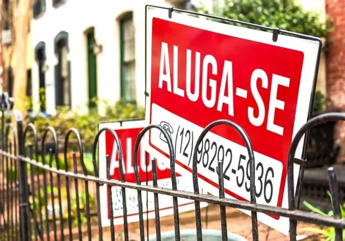 Placa Aluga Vende Casa Apartamento Sítio Chácara